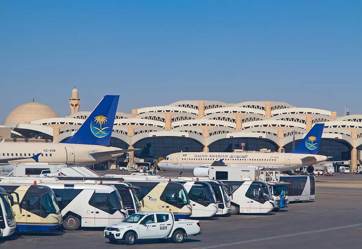 كم عدد مطارات السعودية